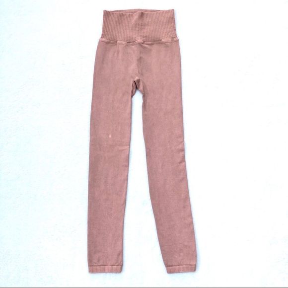 Free People Movement High Rise Good Karma Leggings Desert Dune XS/S - Picture 7 of 13